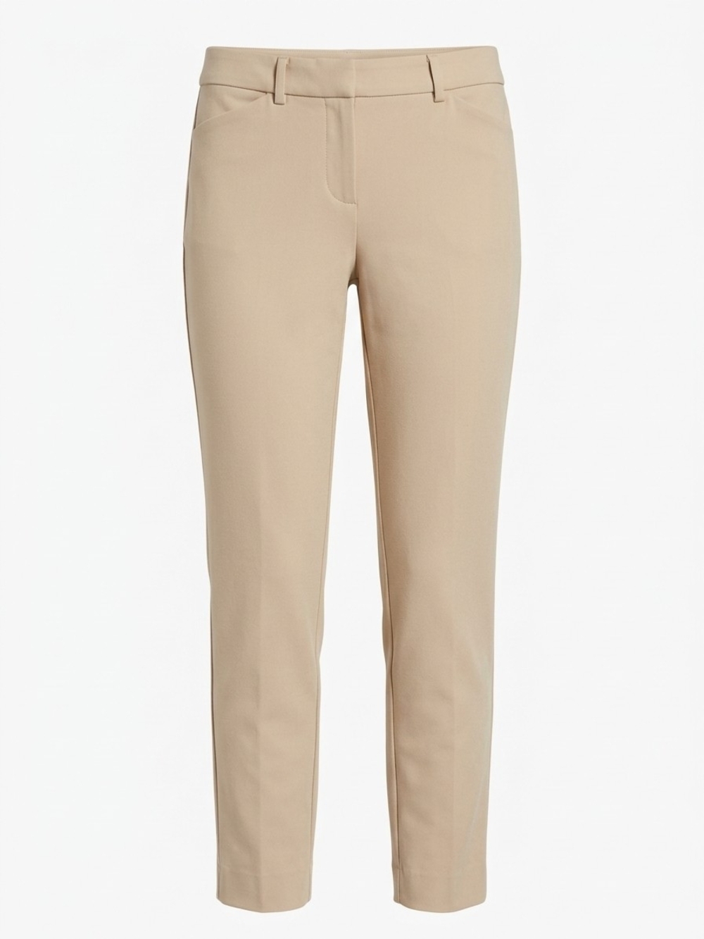 Express Slim Ankle Pants - Beige